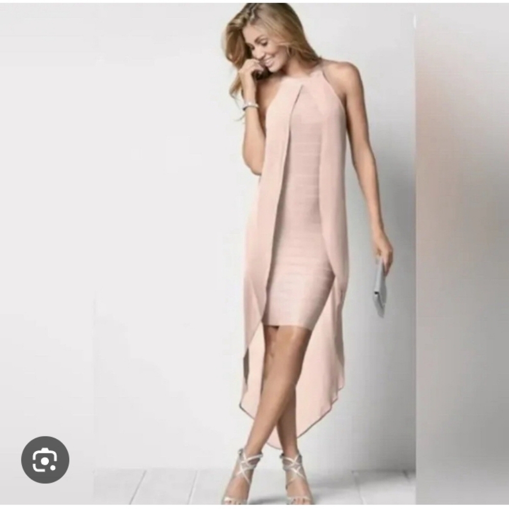 Venus Chiffon Overlay Bandage Dress, Sz 10, 18" PTP, 34" L - Picture 2 of 10